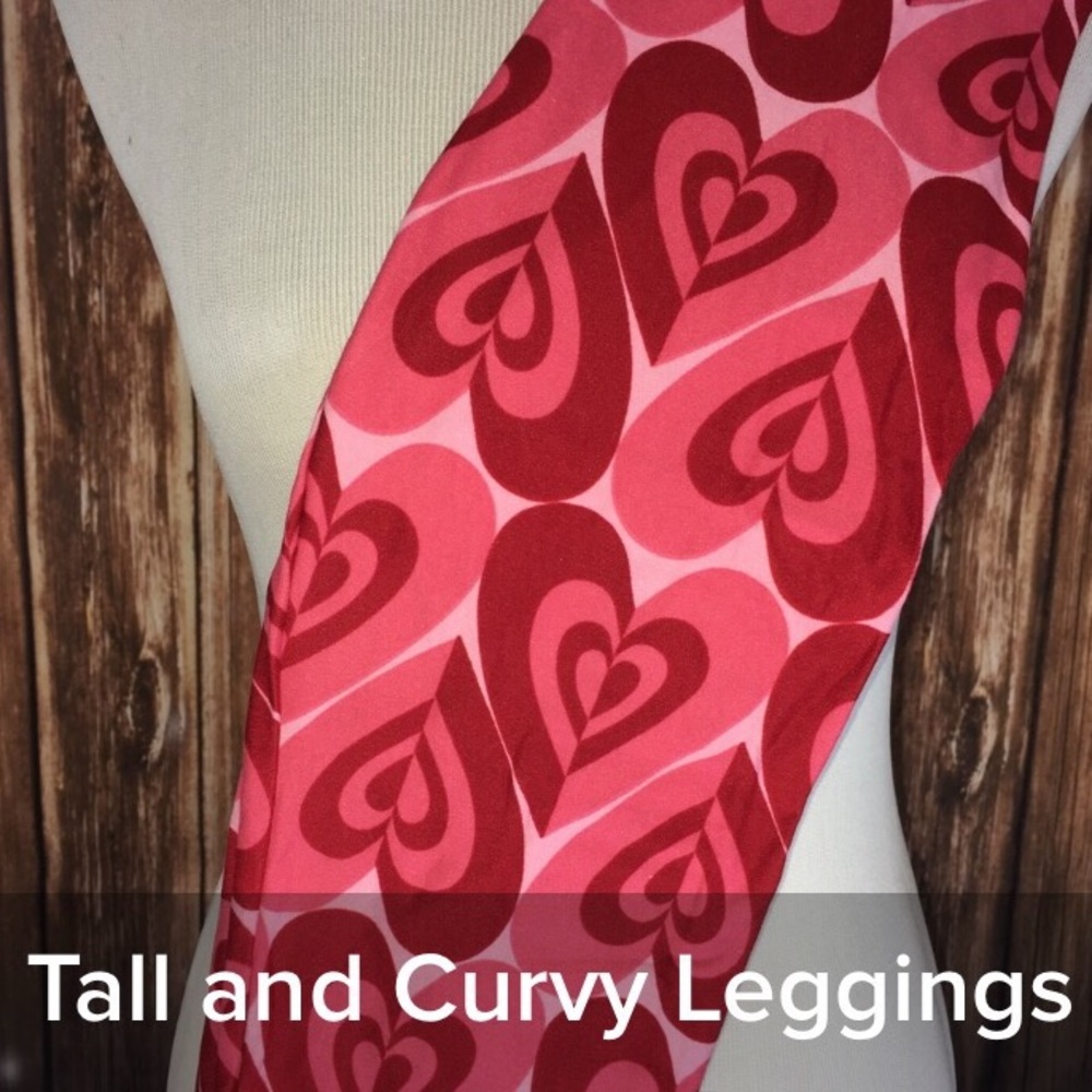 LuLaRoe Vday Leggings TC